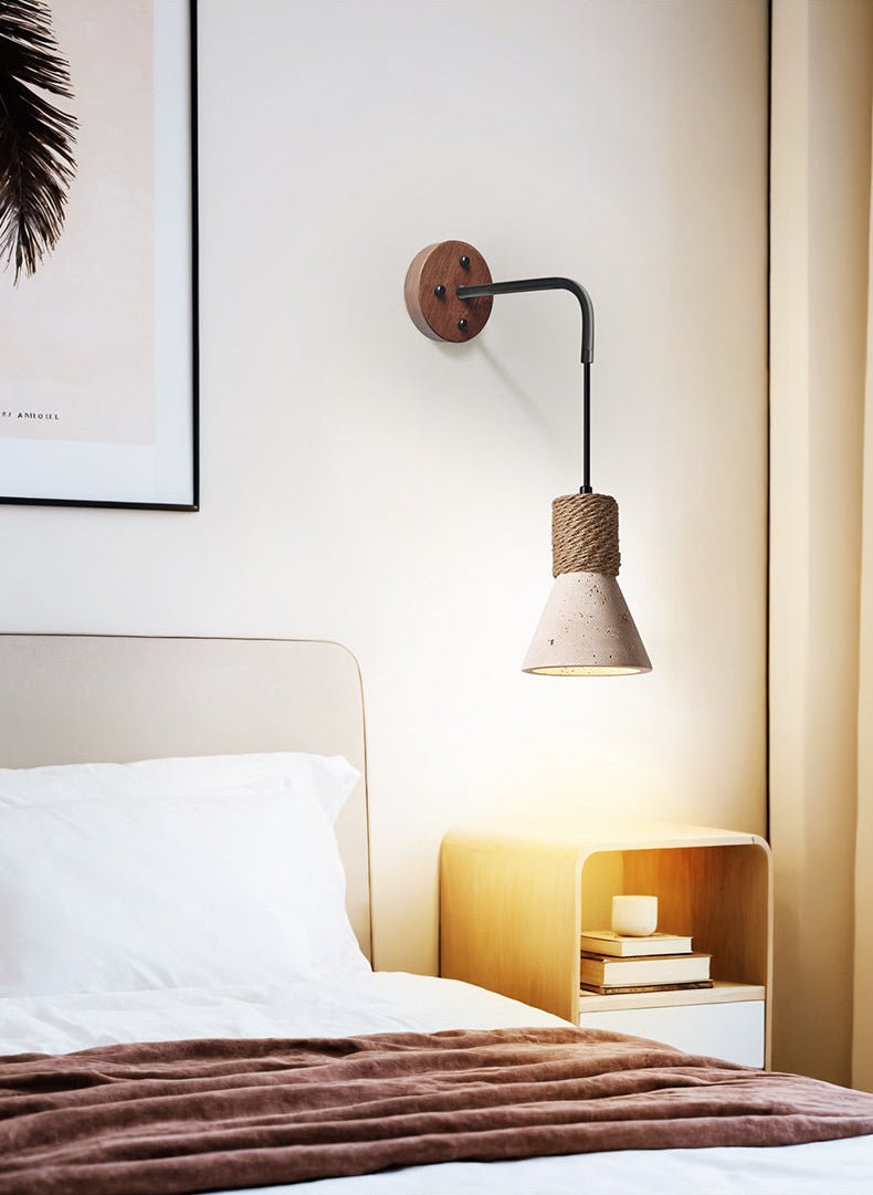 Rope Stone Cone wandlamp