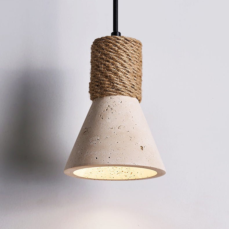 Rope Stone Cone wandlamp