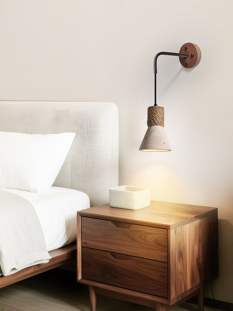 Rope Stone Cone wandlamp