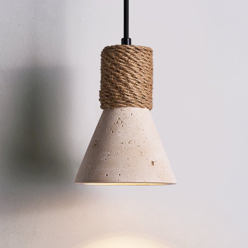 Rope Stone Cone wandlamp