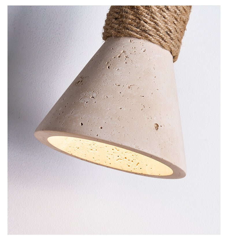 Rope Stone Cone wandlamp
