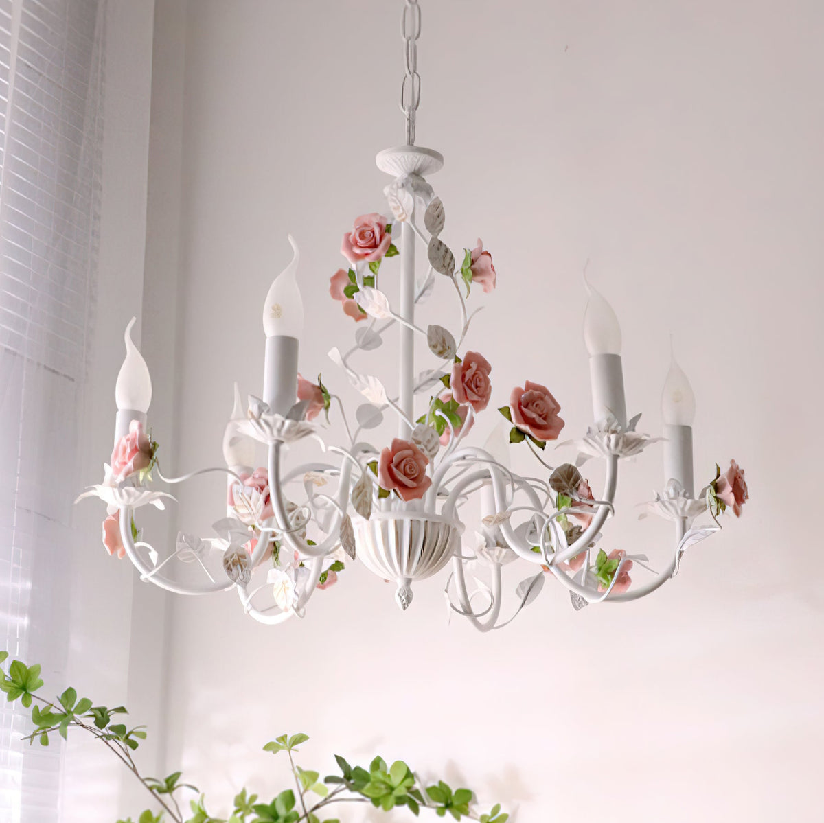 Lysa Vintage Witte Kroonluchter