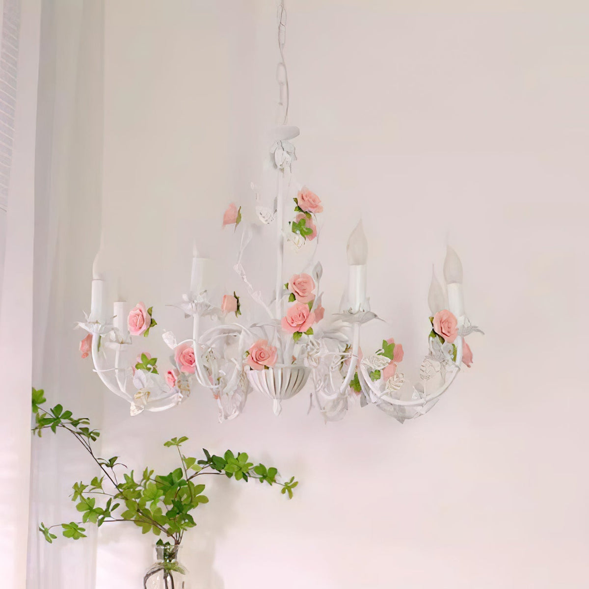 Lysa Vintage Witte Kroonluchter