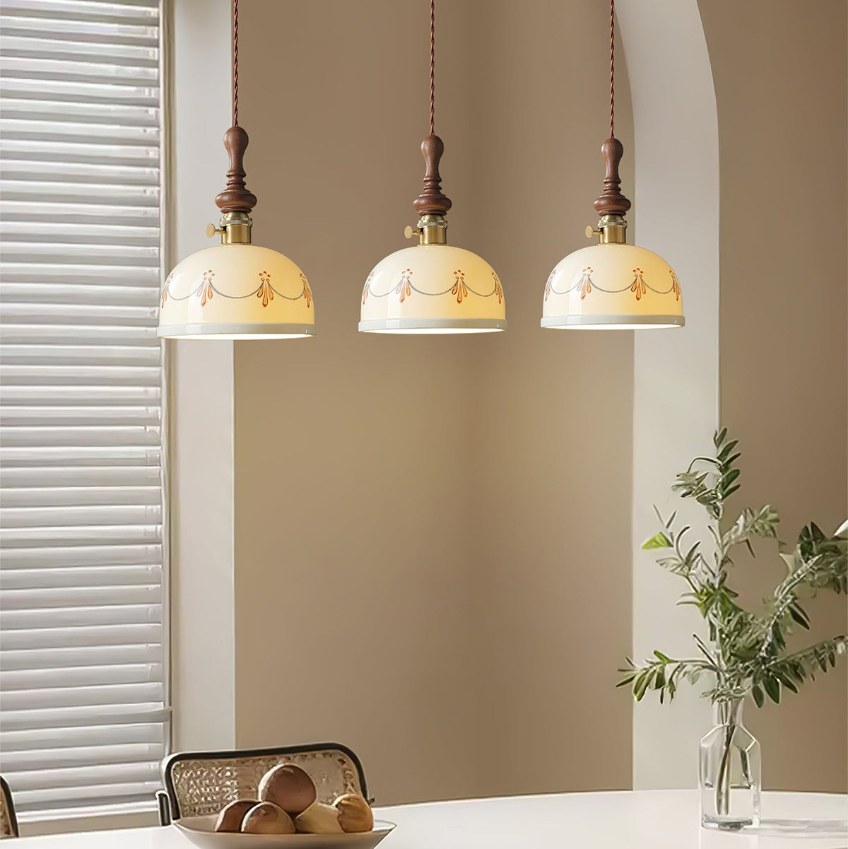 Ceraeyre Vintage Keramische hanglamp