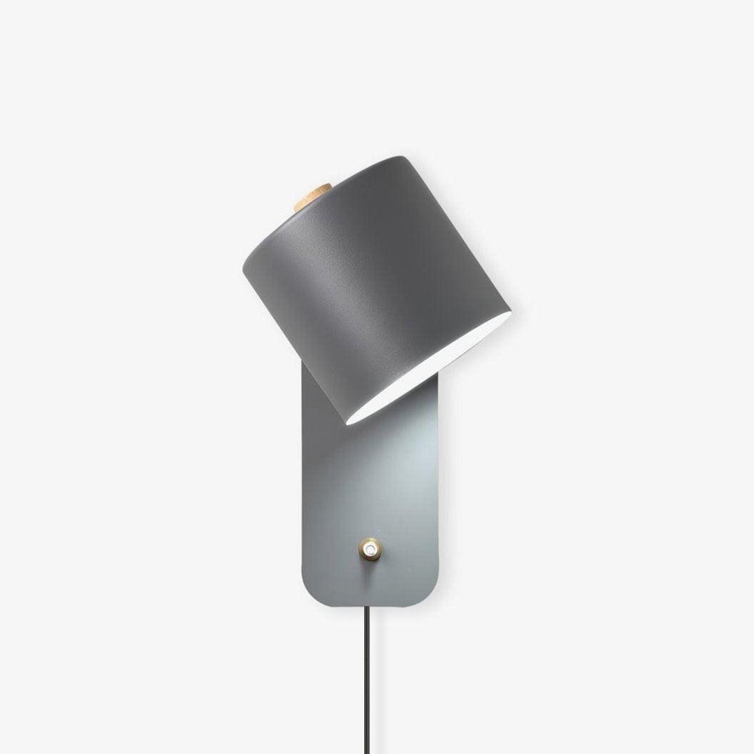 Orelirise wandlamp draaibare cilinder