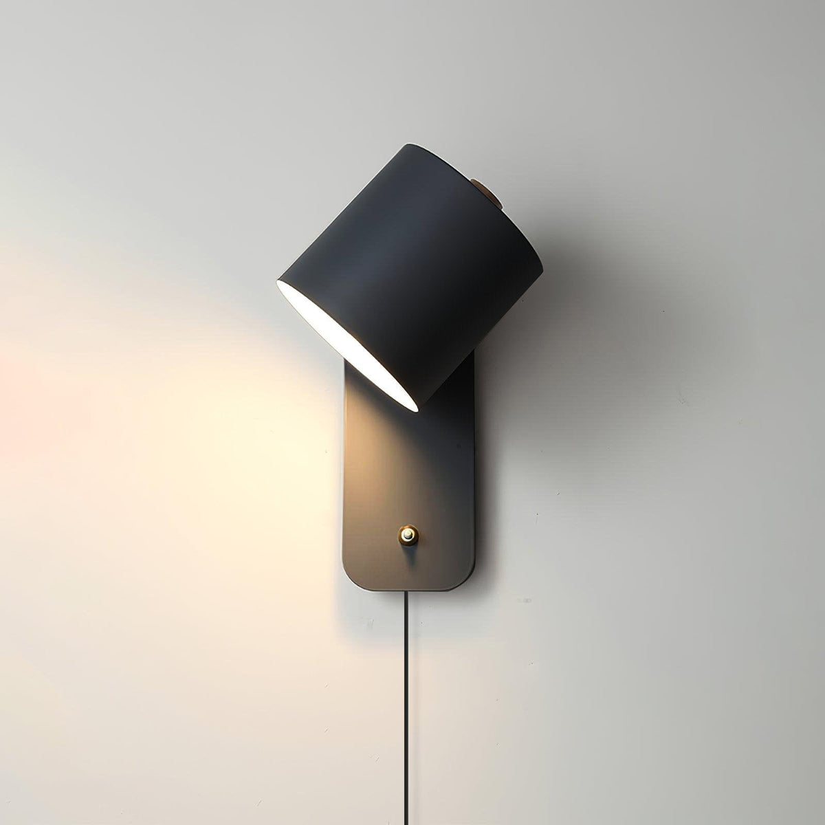 Orelirise wandlamp draaibare cilinder