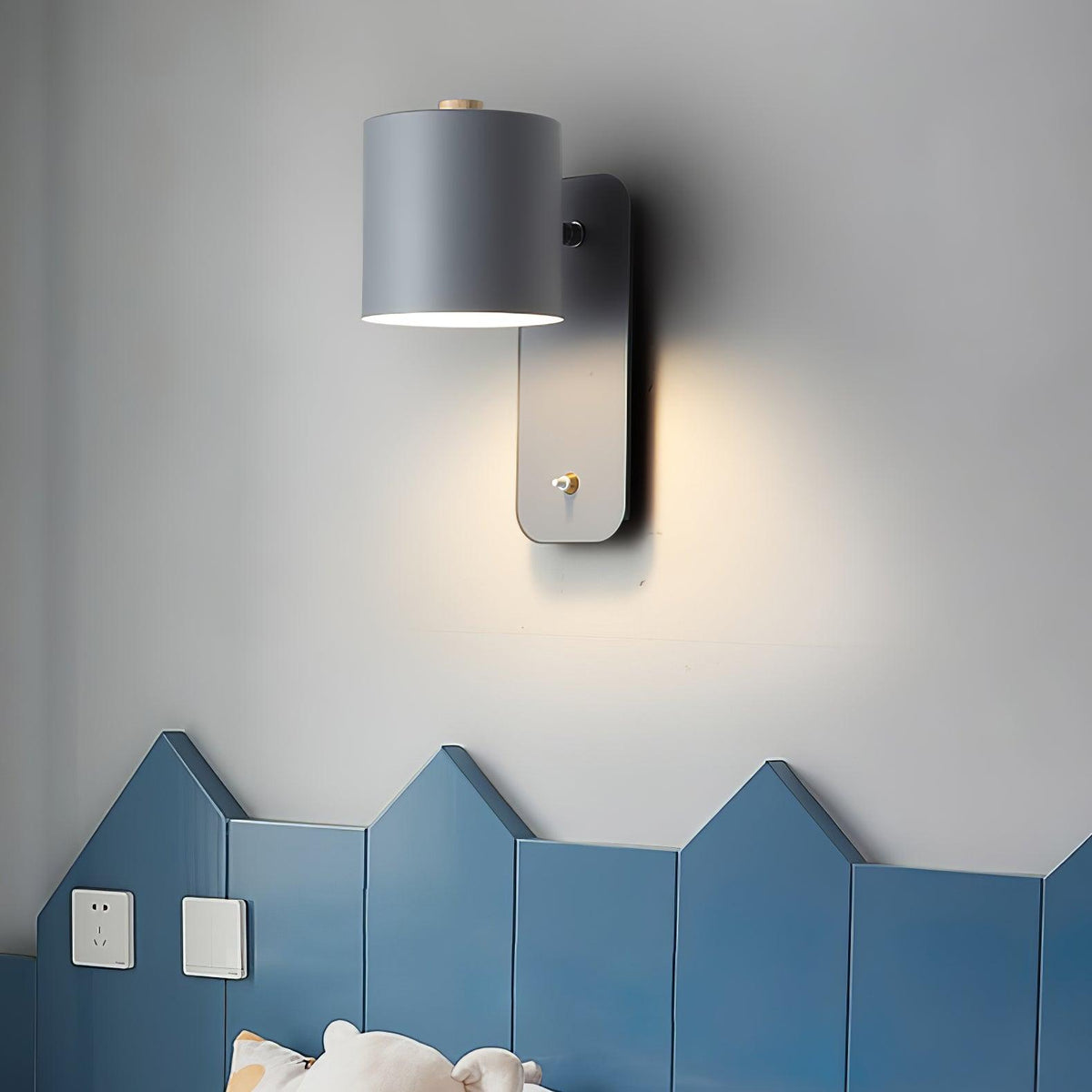 Lumuiella wandlamp met Draaibare Cilinder