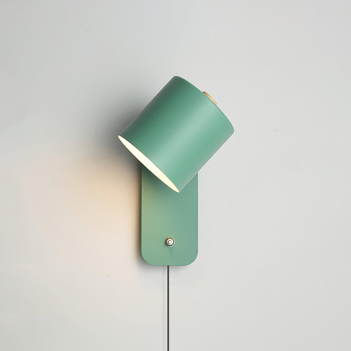 Orelirise wandlamp draaibare cilinder