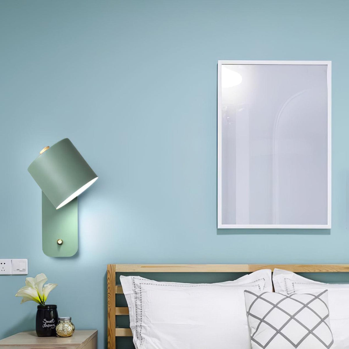 Lumuiella wandlamp met Draaibare Cilinder