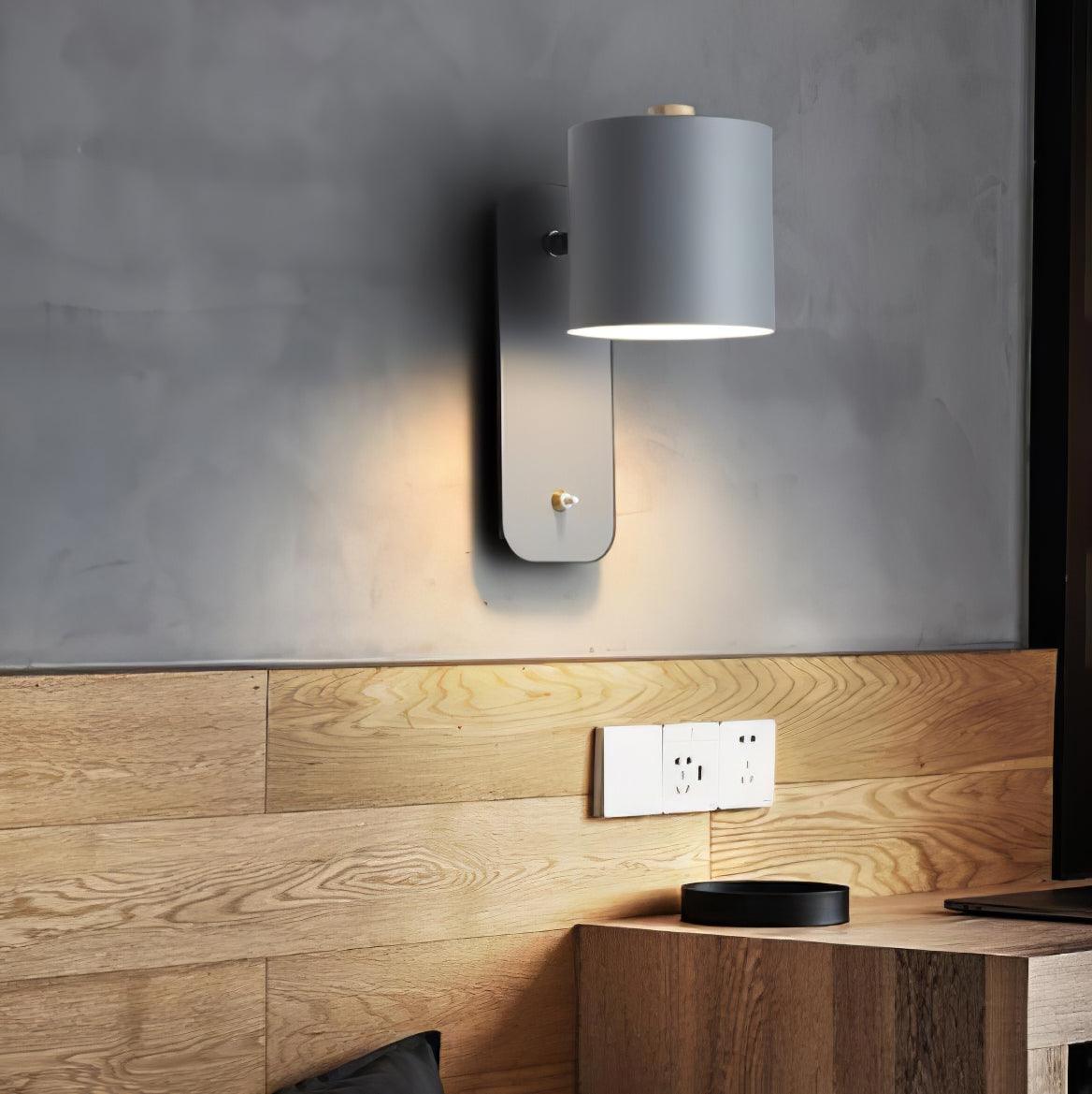 Lumuiella wandlamp met Draaibare Cilinder