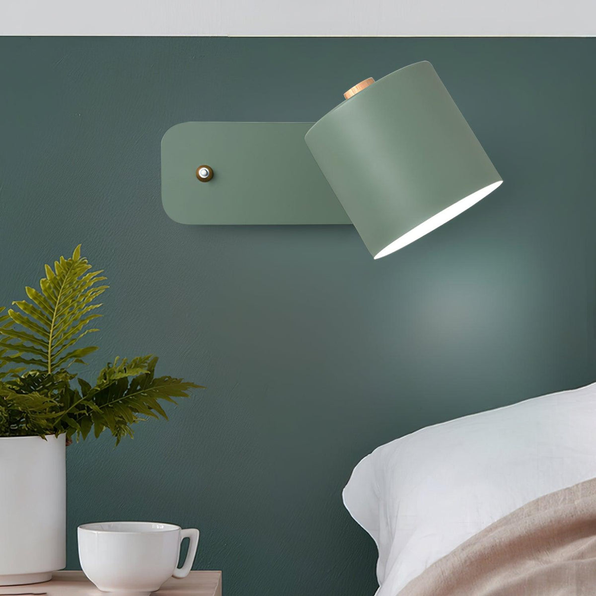 Lumuiella wandlamp met Draaibare Cilinder