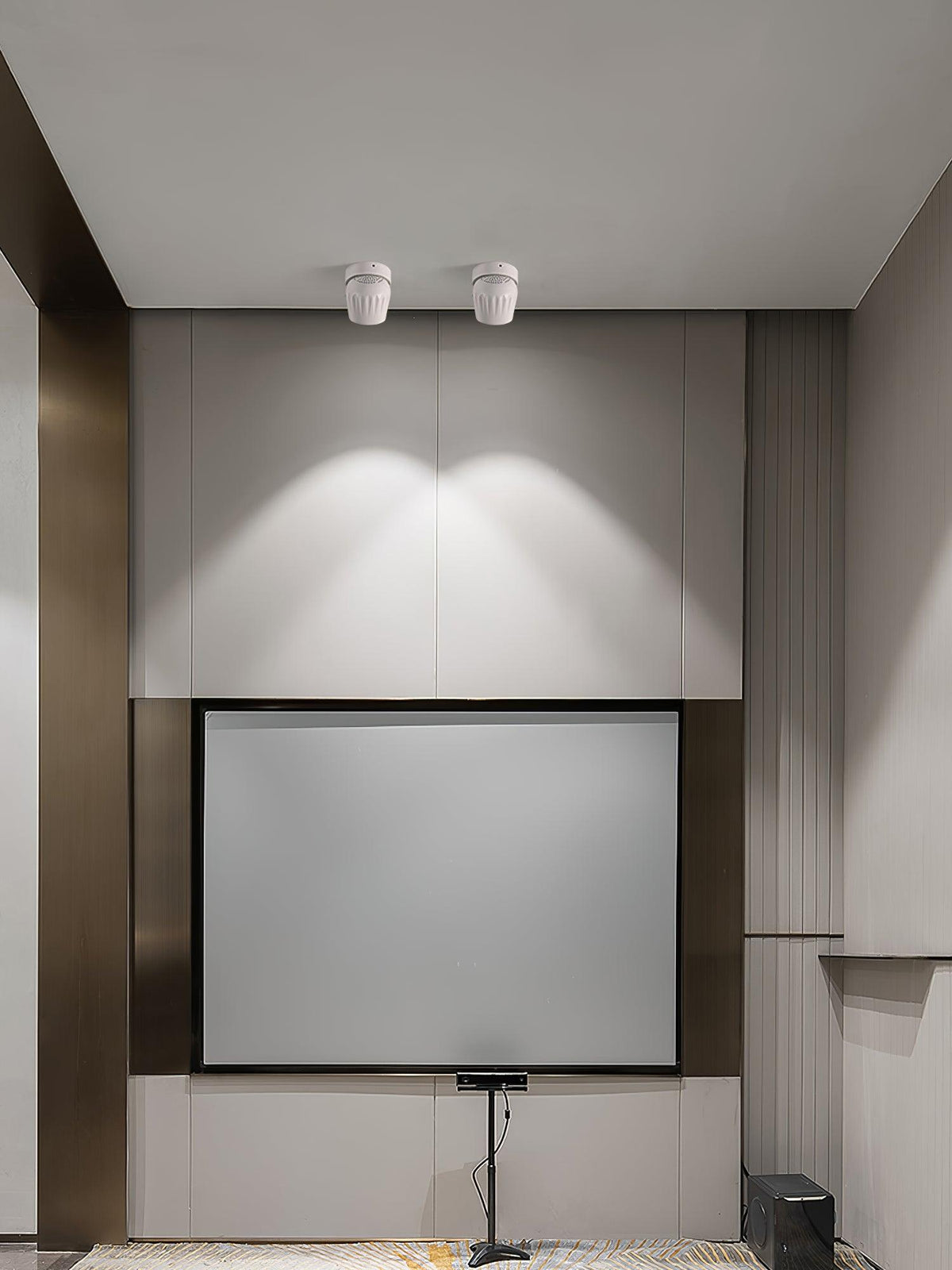 Keveny plafondspot aluminium geribbel draaibaar minimalistisch