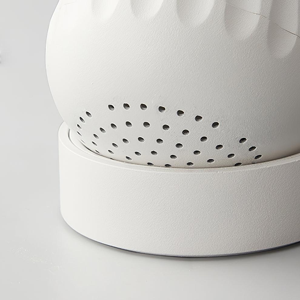 Keveny plafondspot aluminium geribbel draaibaar minimalistisch