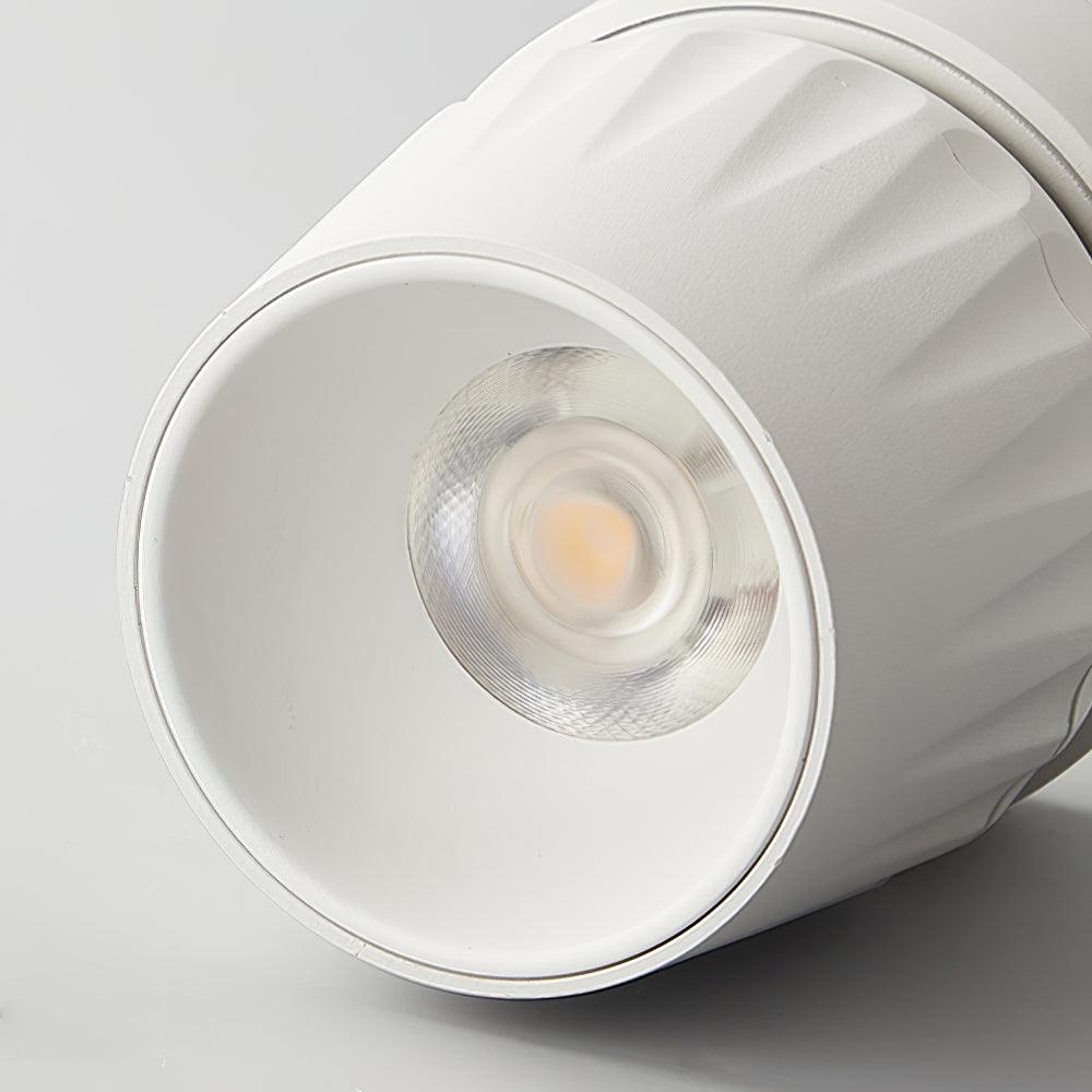 Keveny plafondspot aluminium geribbel draaibaar minimalistisch
