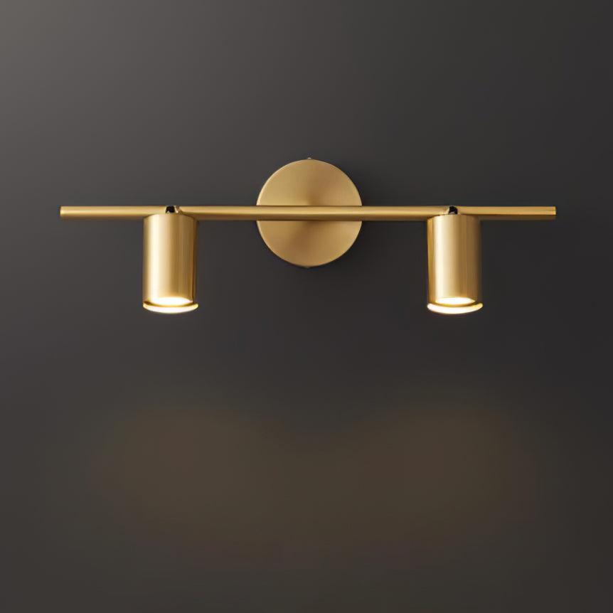 Grover draaibare messing wandlamp