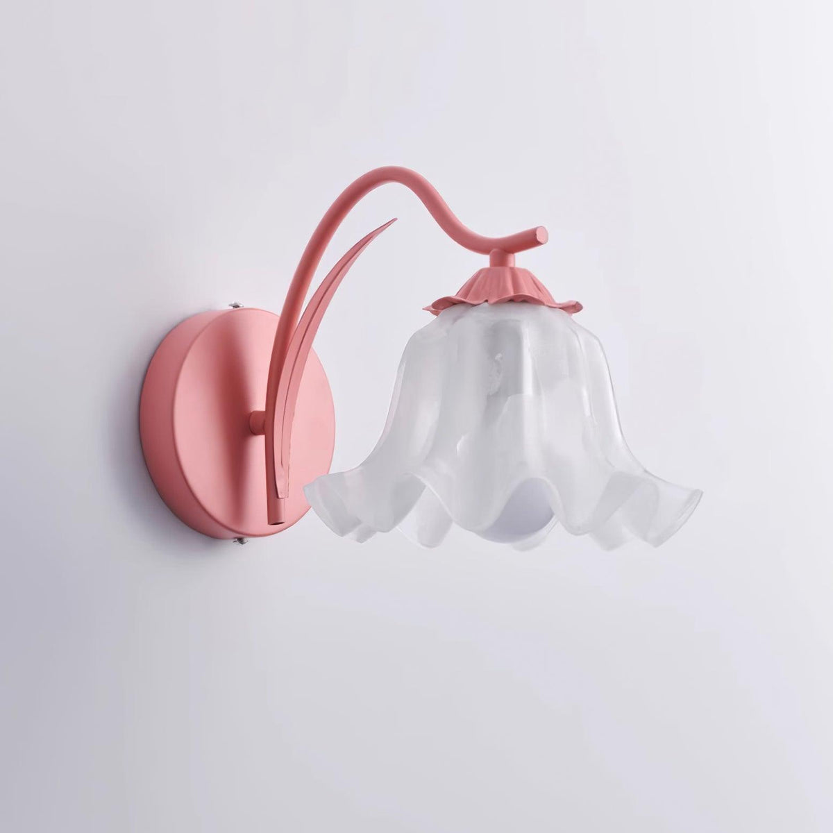 Lily wandlamp Botanical Whimsy groen steel