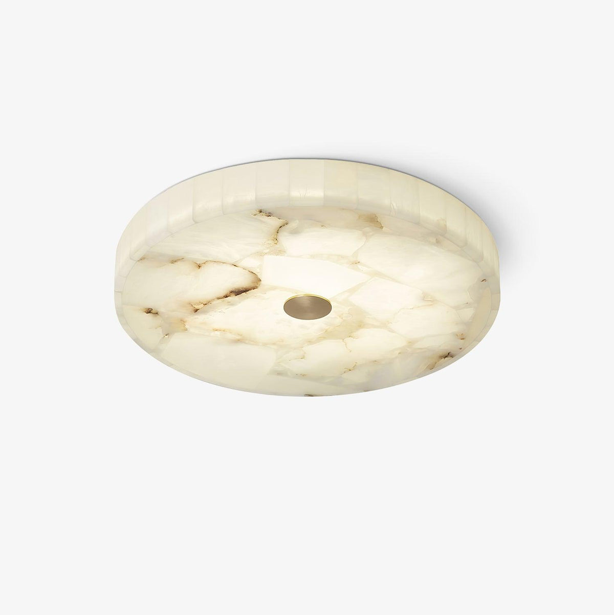Ciphayra Rond Mozaïek Albast Plafondlamp