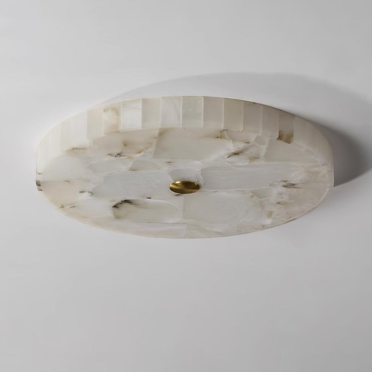 Ciphayra Rond Mozaïek Albast Plafondlamp
