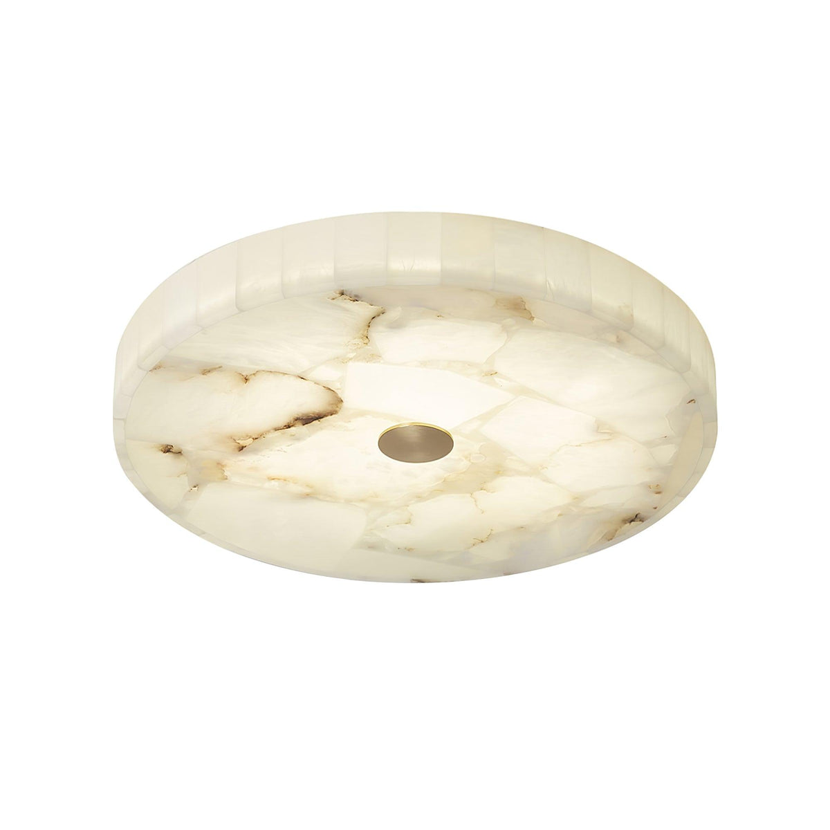 Ciphayra Rond Mozaïek Albast Plafondlamp