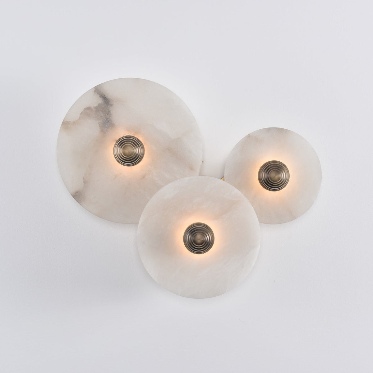 Albireria Minimalistische plafondlamp van albast