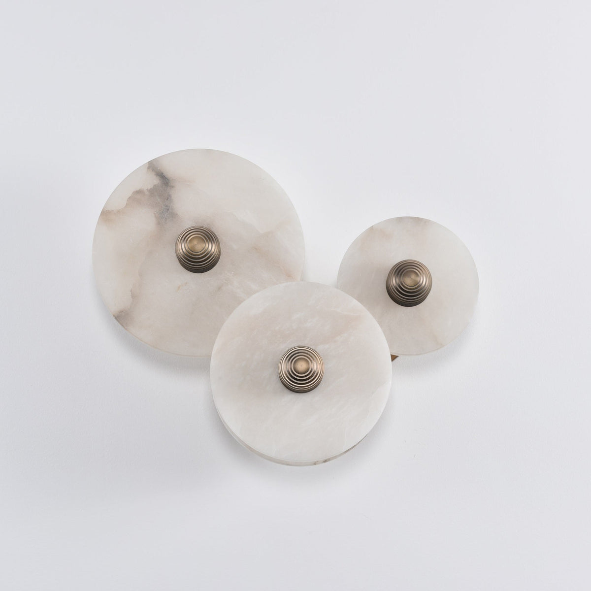 Albireria Minimalistische plafondlamp van albast