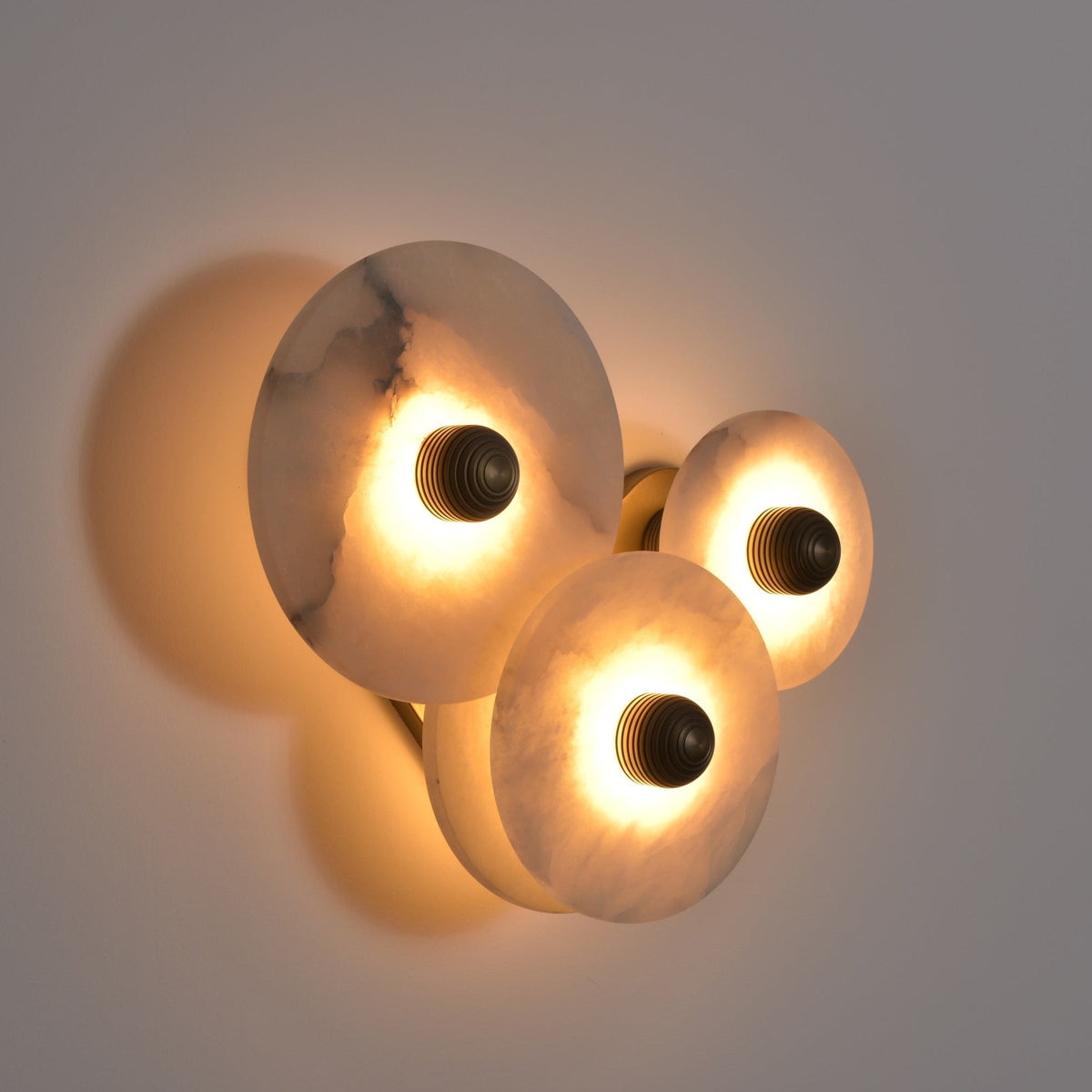 Albireria Minimalistische plafondlamp van albast