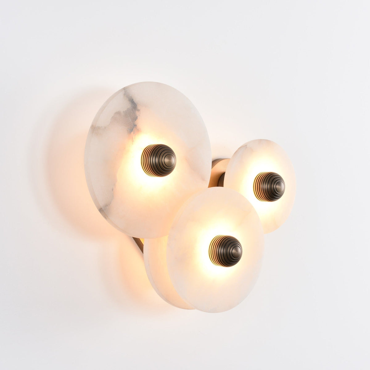 Albireria Minimalistische plafondlamp van albast