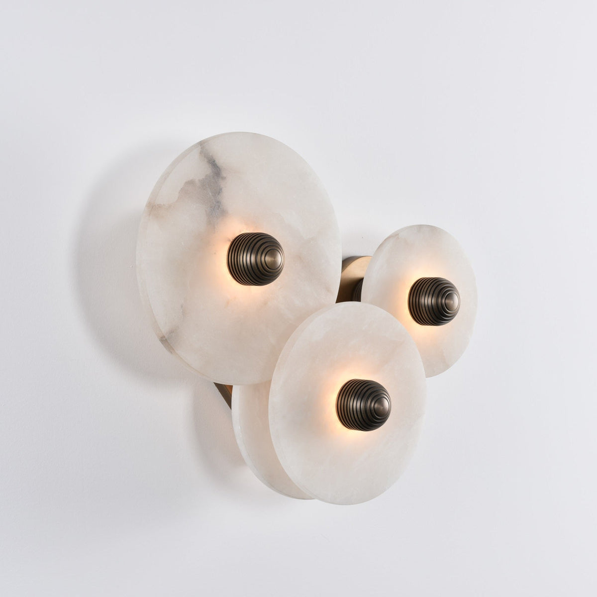 Albireria Minimalistische plafondlamp van albast
