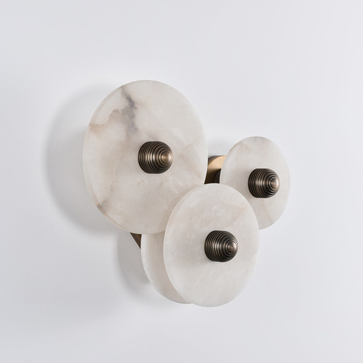 Albireria Minimalistische plafondlamp van albast
