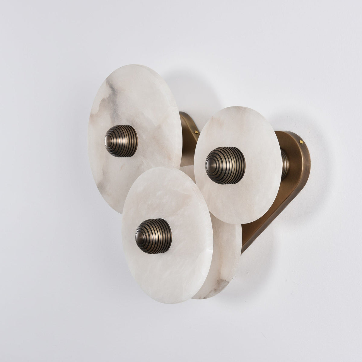 Albireria Minimalistische plafondlamp van albast