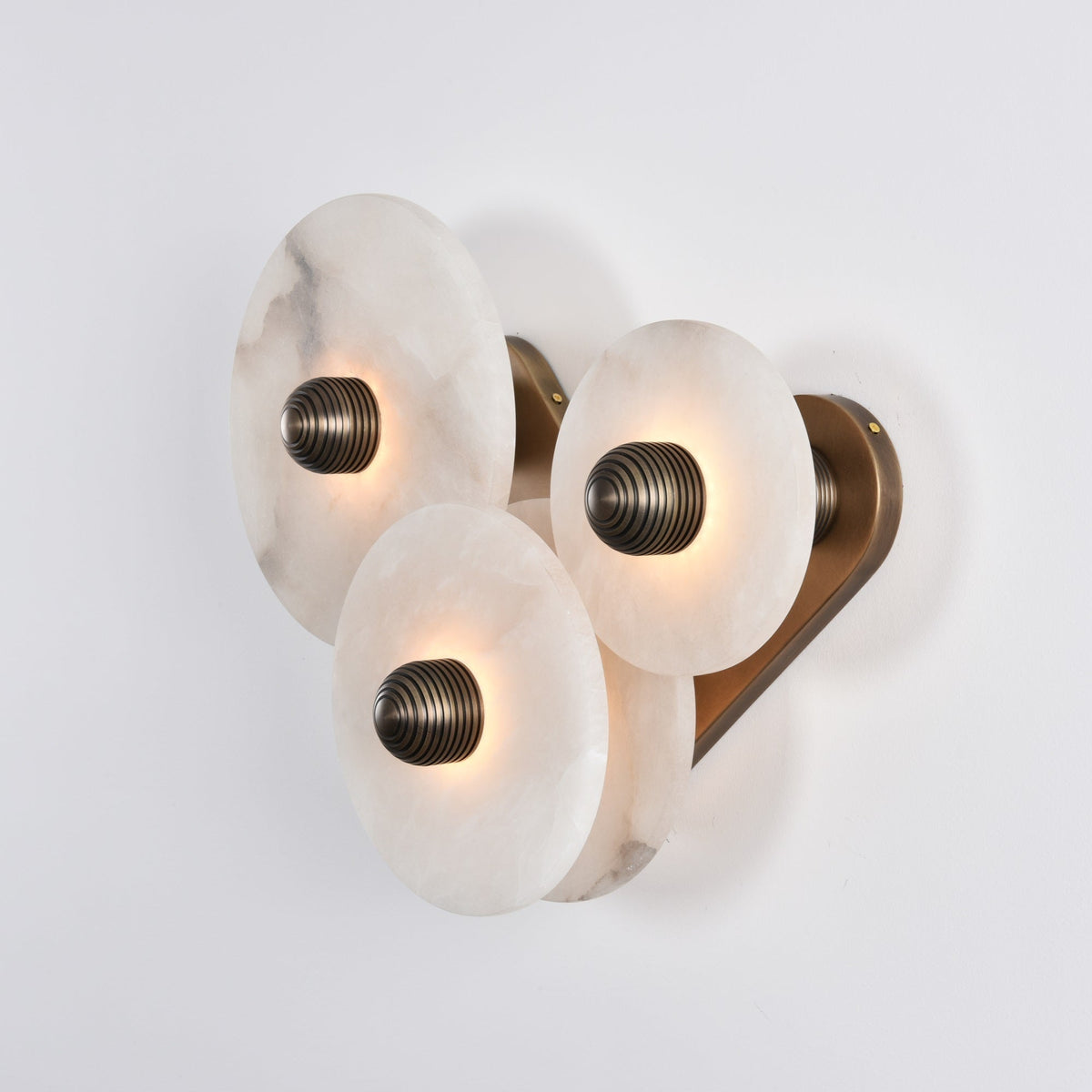 Albireria Minimalistische plafondlamp van albast