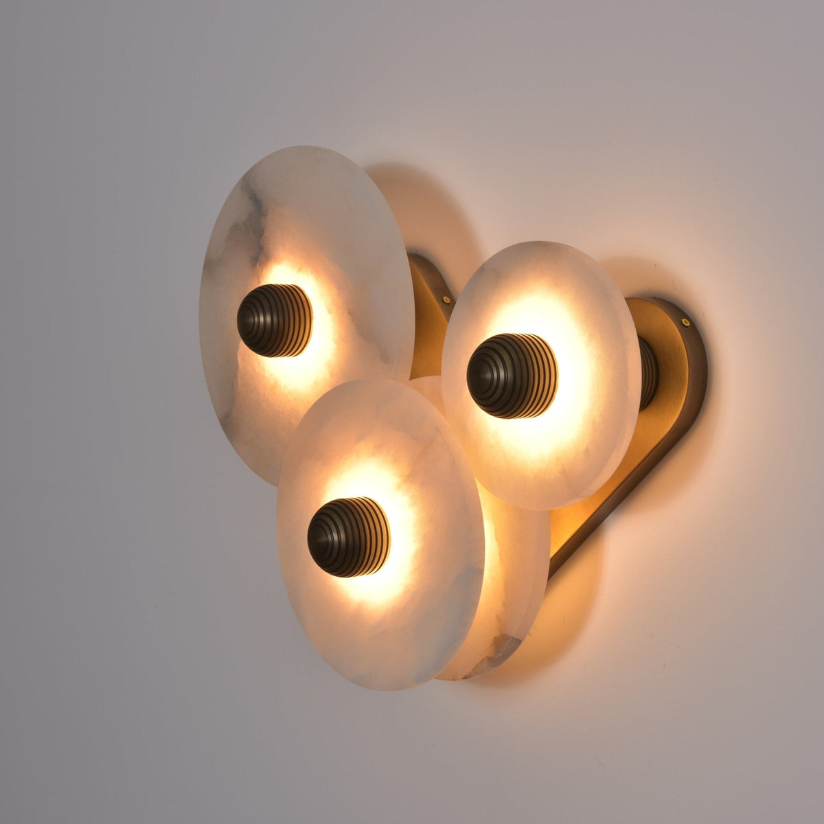 Albireria Minimalistische plafondlamp van albast