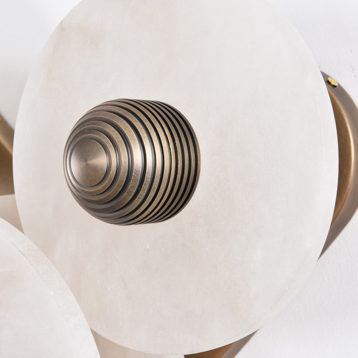 Albireria Minimalistische plafondlamp van albast