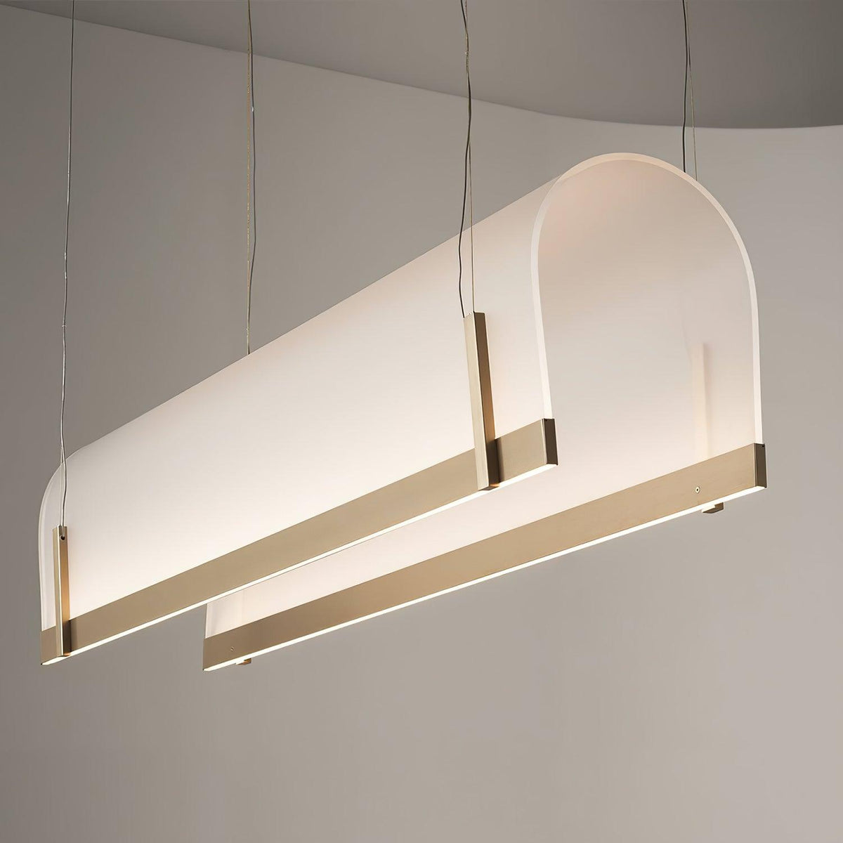Cevinen Linear Goud hanglamp