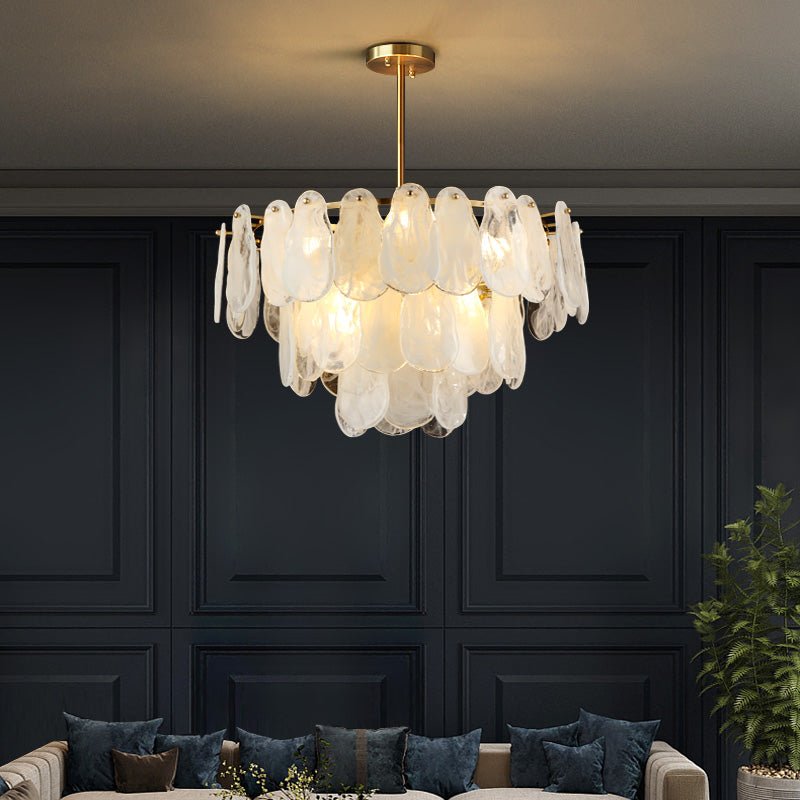 Dren Postmodern Luxe Ronde Wolk glas Kroonluchter