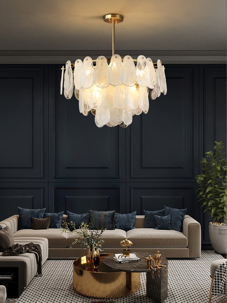 Dren Postmodern Luxe Ronde Wolk glas Kroonluchter