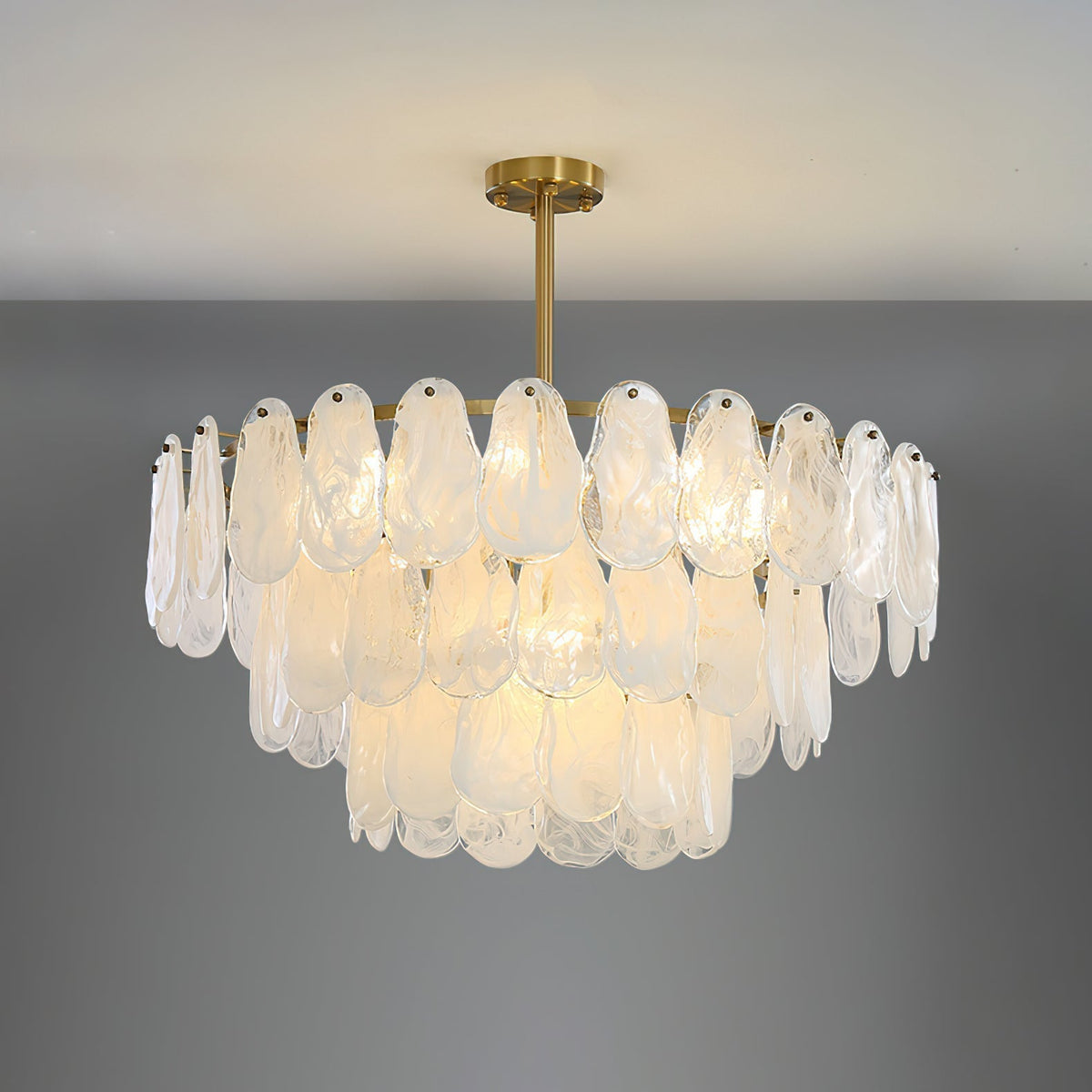 Dren Postmodern Luxe Ronde Wolk glas Kroonluchter