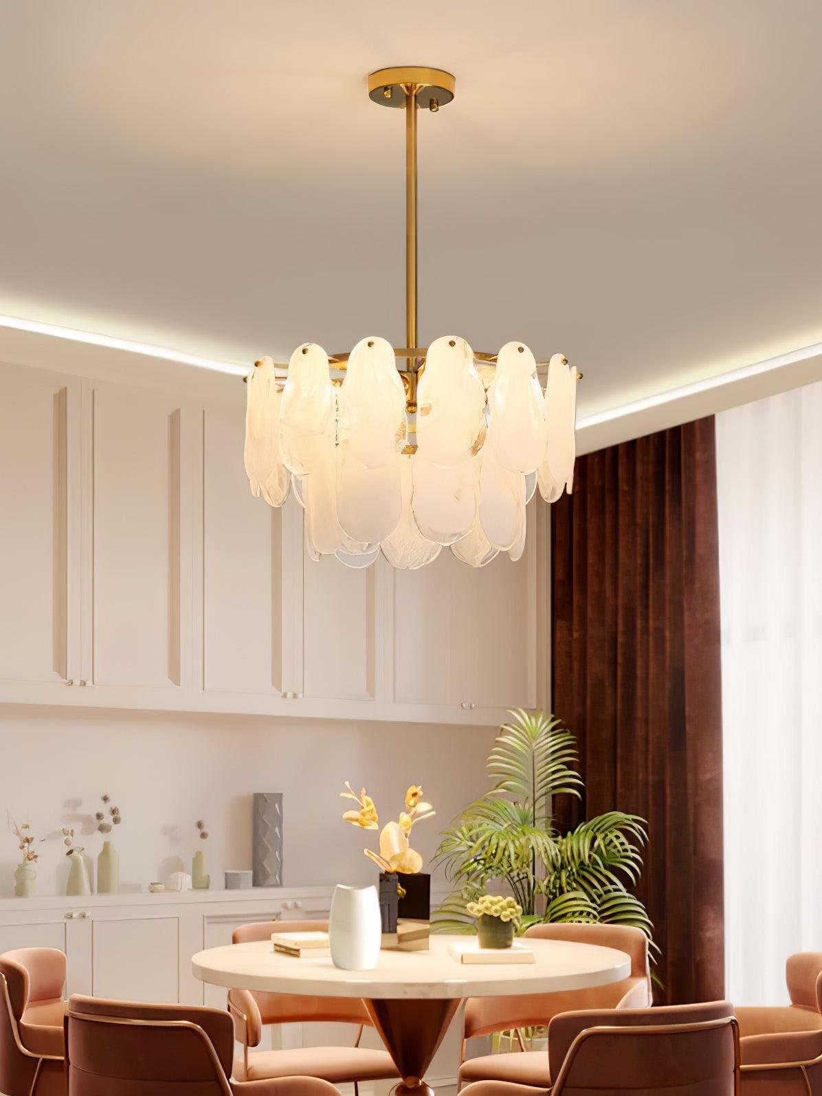 Dren Postmodern Luxe Ronde Wolk glas Kroonluchter