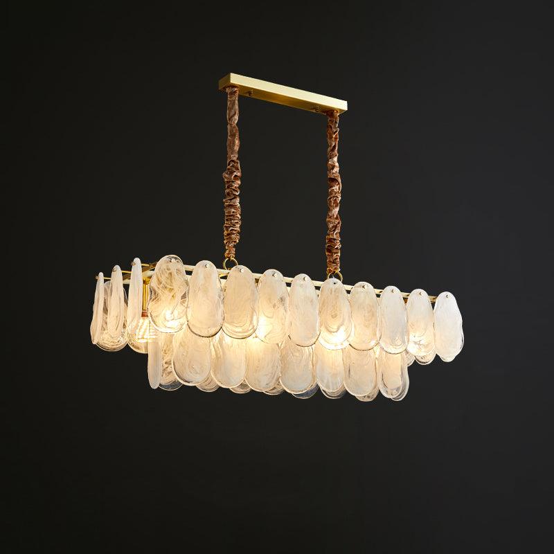Dren Postmodern Luxe Ronde Wolk glas Kroonluchter