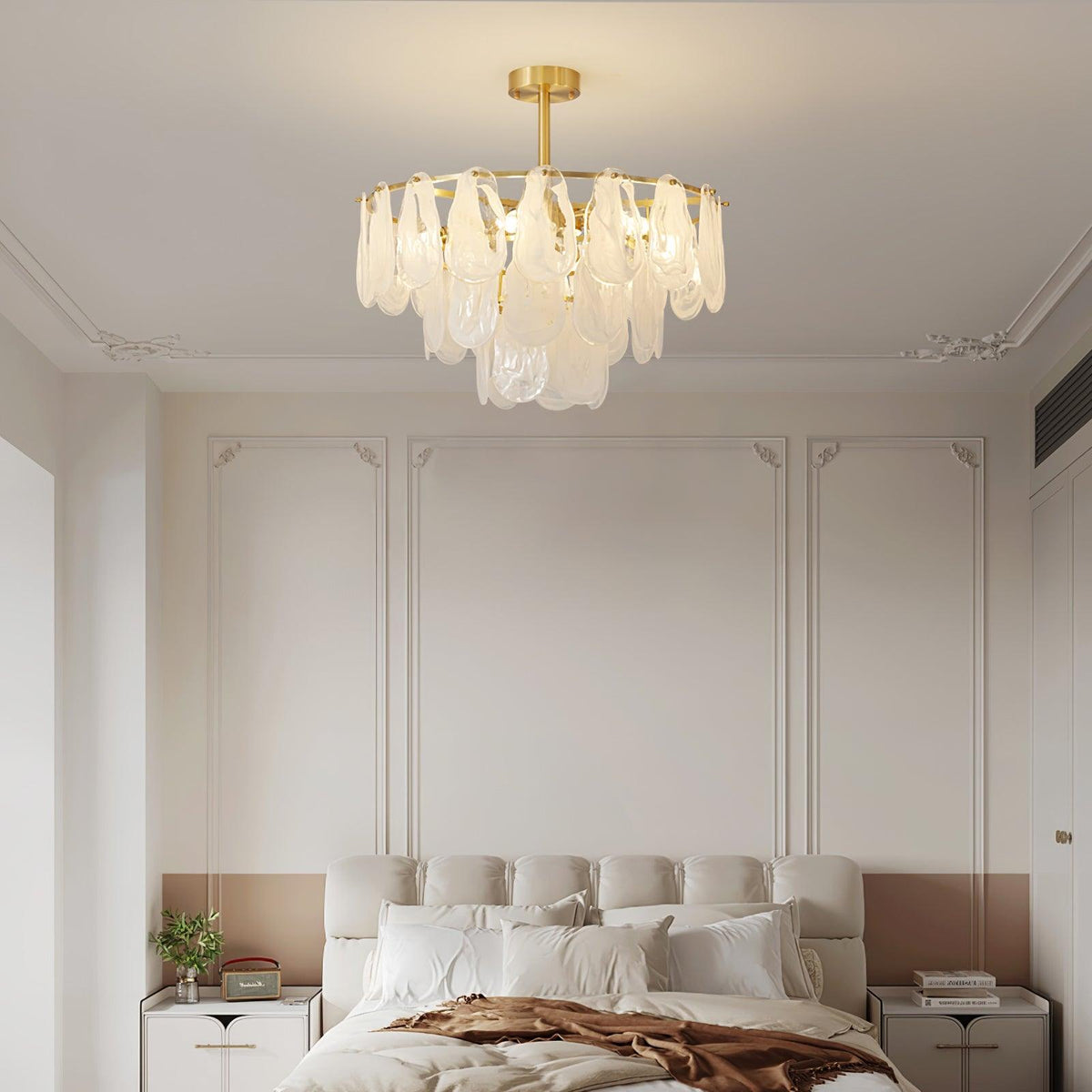 Dren Postmodern Luxe Ronde Wolk glas Kroonluchter