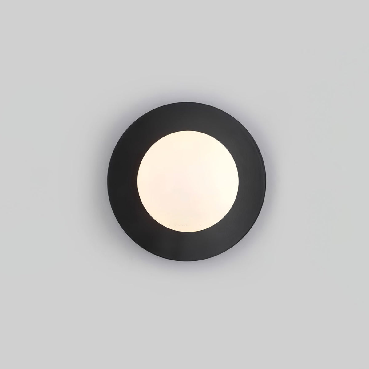 Elem modern Minimalistisch Rond Kunstzinnig Messing Glas Wandlamp