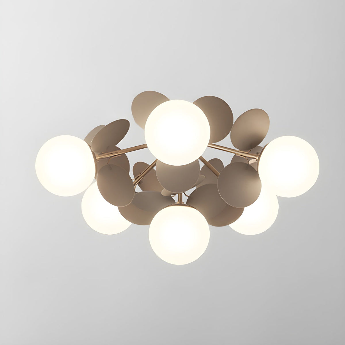 Renanina plafondlamp Ronde Macaron met pastelkleuren