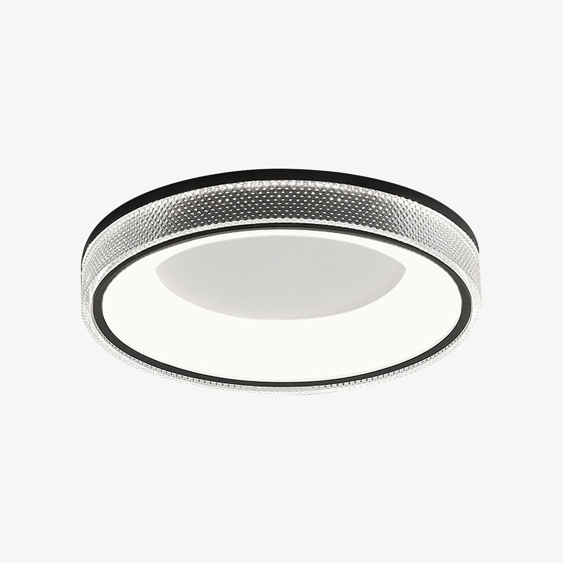 Liroxen plafondlamp ronde vorm ingezonken midden minimalistisch warm