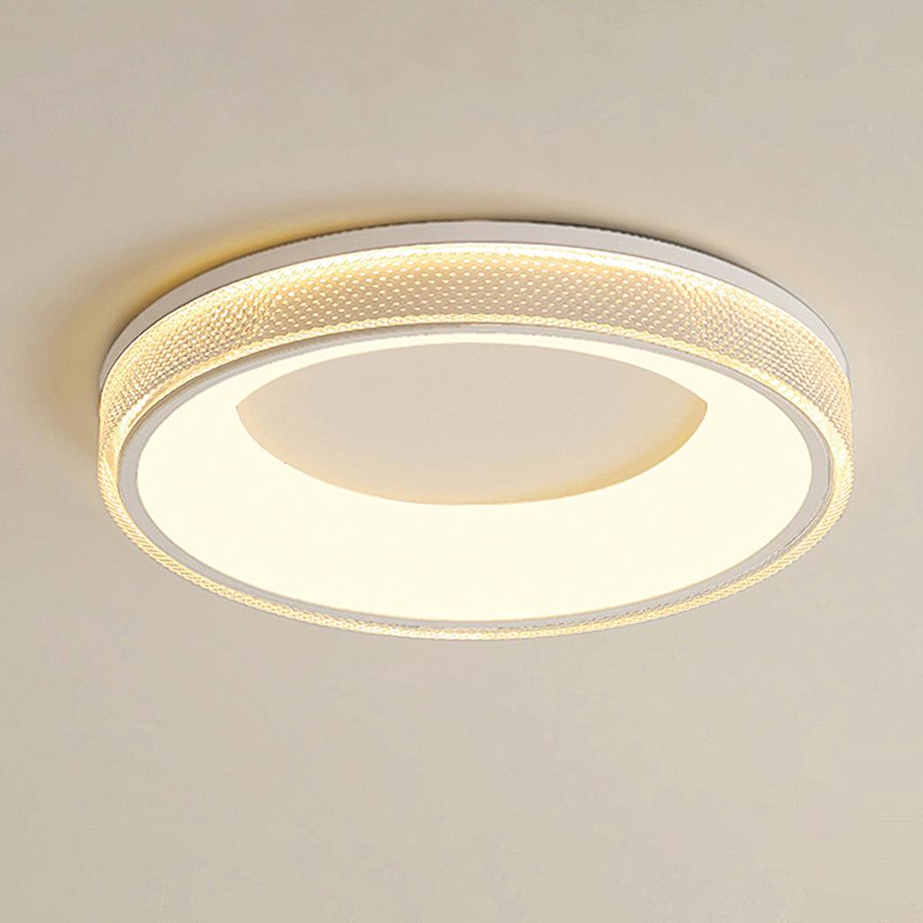 Liroxen plafondlamp ronde vorm ingezonken midden minimalistisch warm