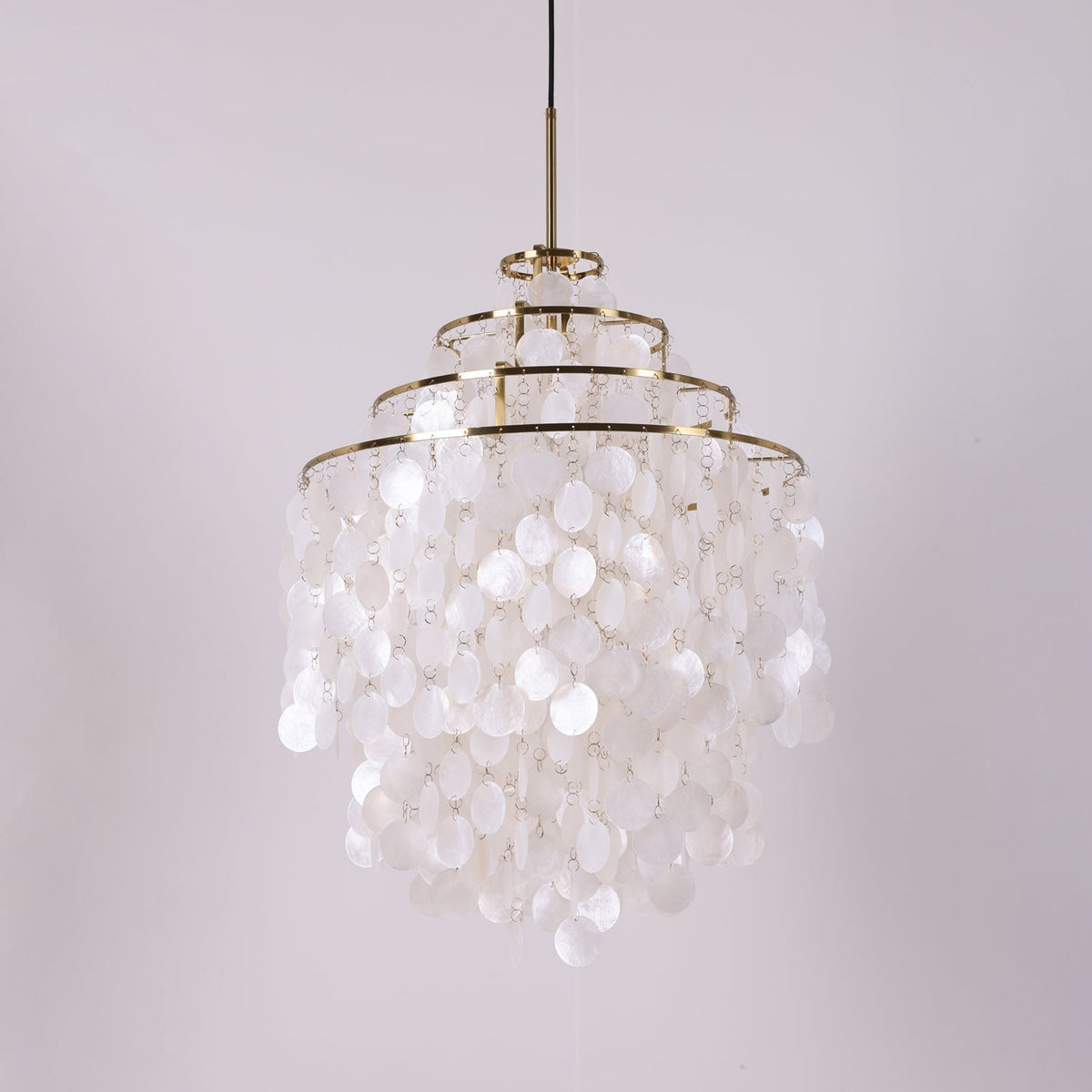 Rivena hanglamp Ronde Schelp Ring
