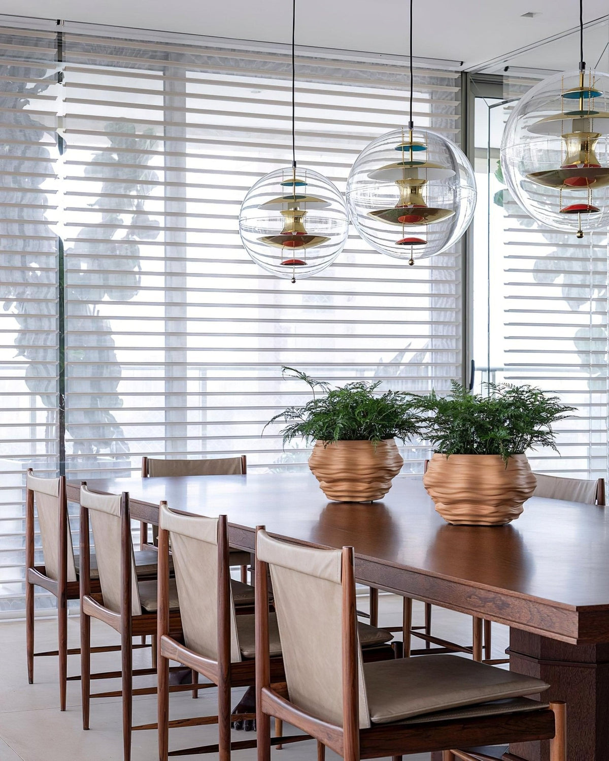 Gyan Futuristische hanglamp van aluminium