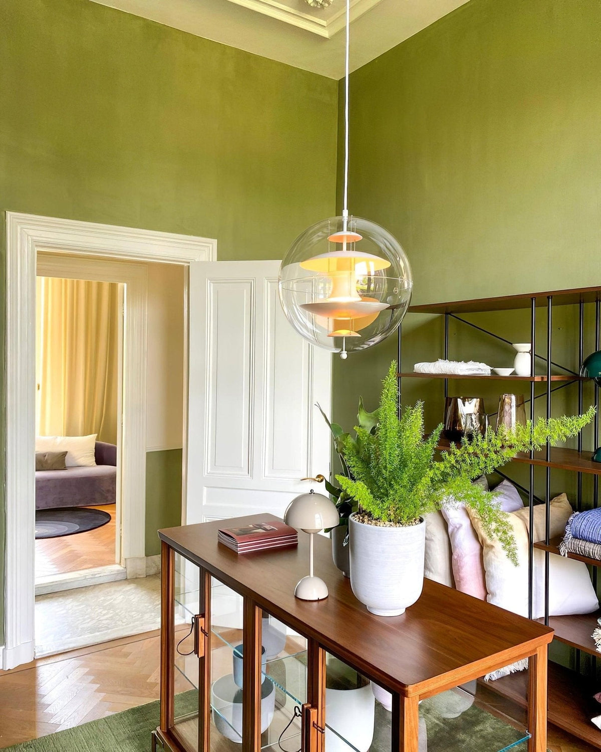 Gyan Futuristische hanglamp van aluminium