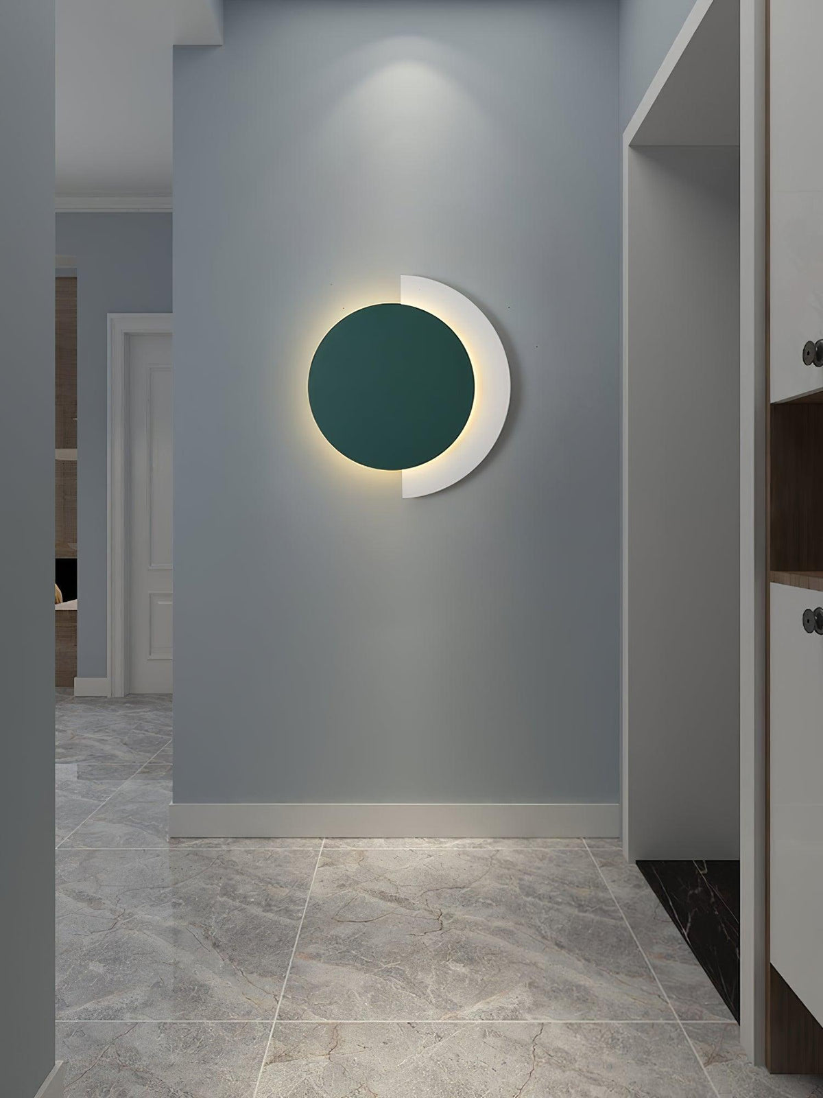 Caluira wandlamp Abstracte Ring