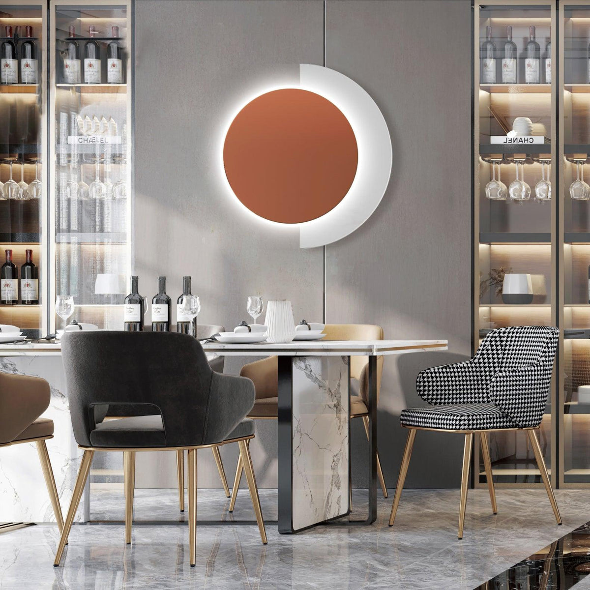 Caluira wandlamp Abstracte Ring
