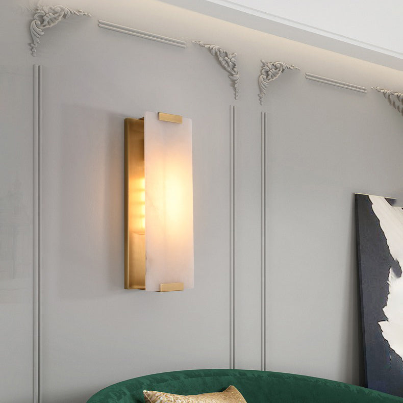 Velen wandlamp met Albasten Panel Glow